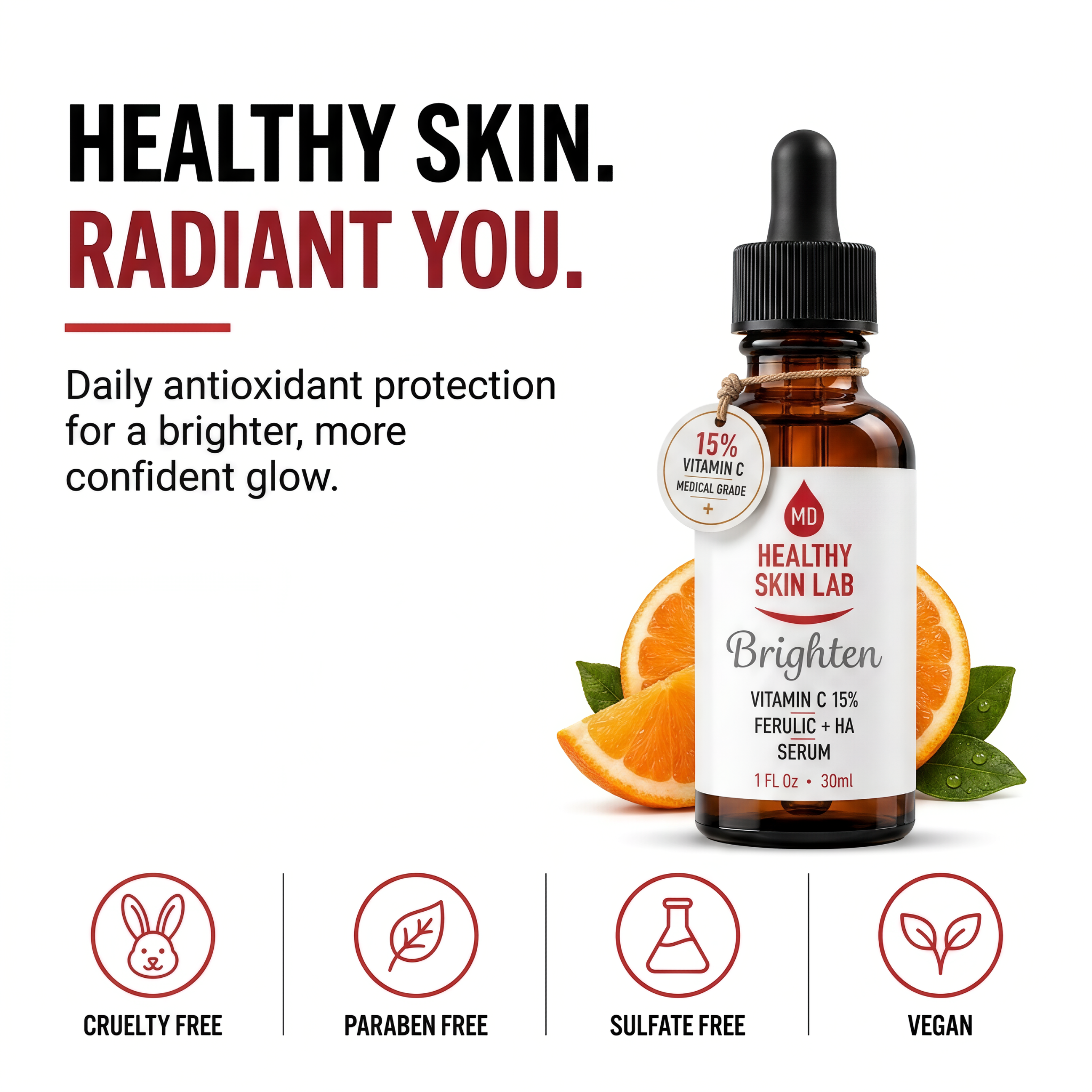 Brighten Serum (15% Vitamin C)