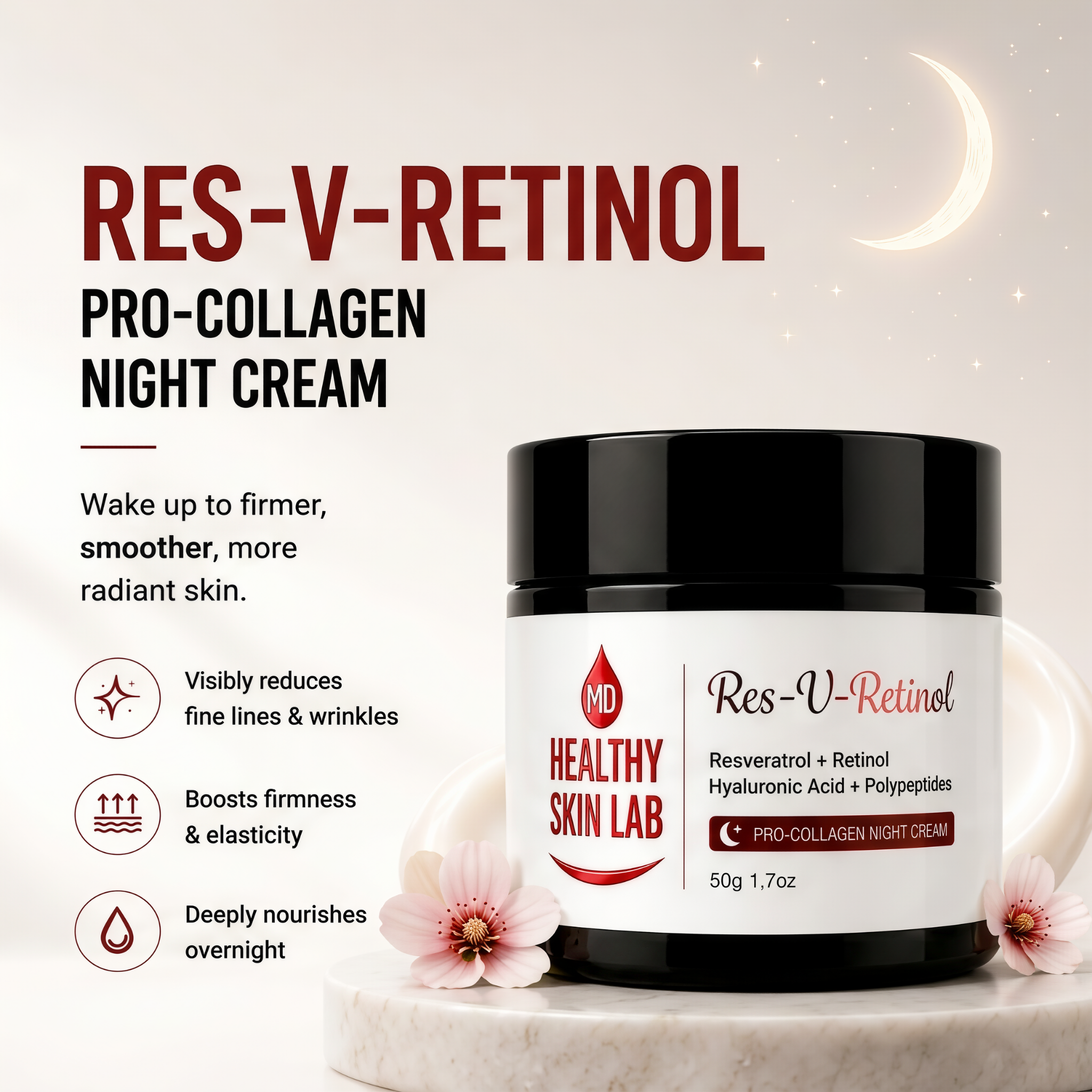 Res-V-Retinol Night Cream