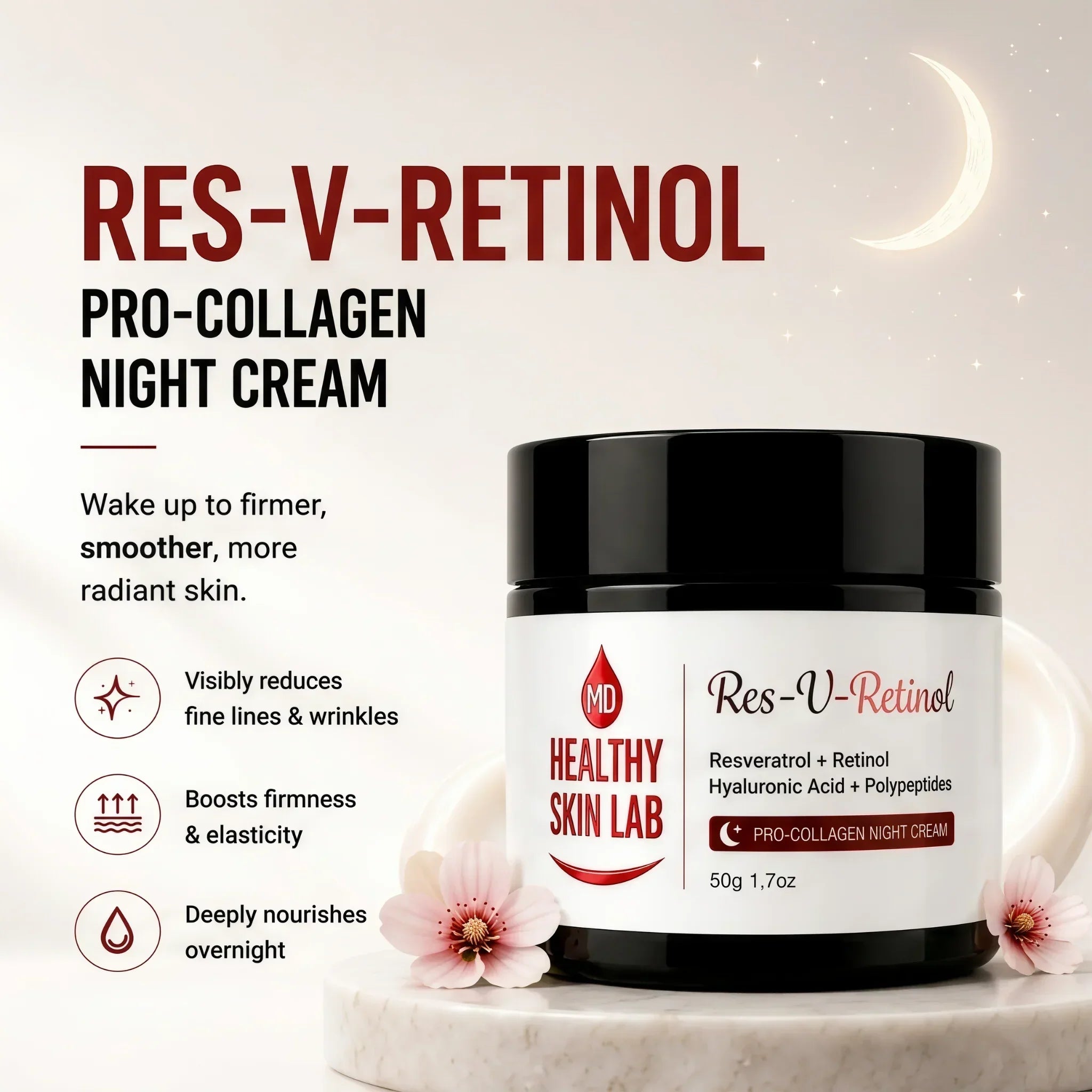 Res-V-Retinol Night Cream