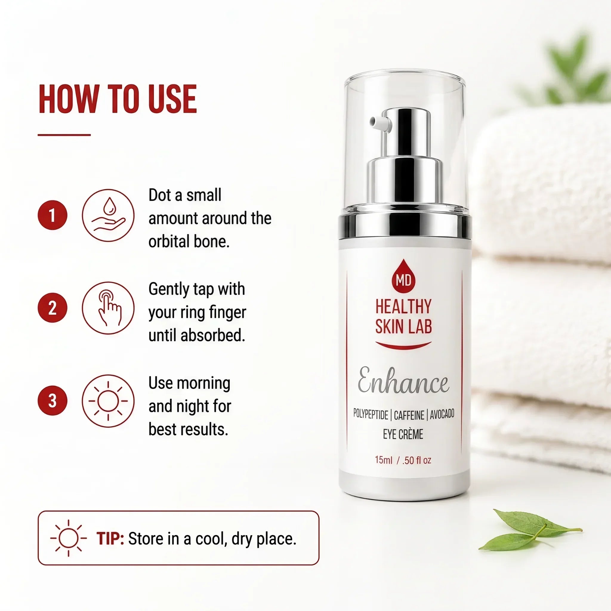 Enhance Peptide Eye Cream