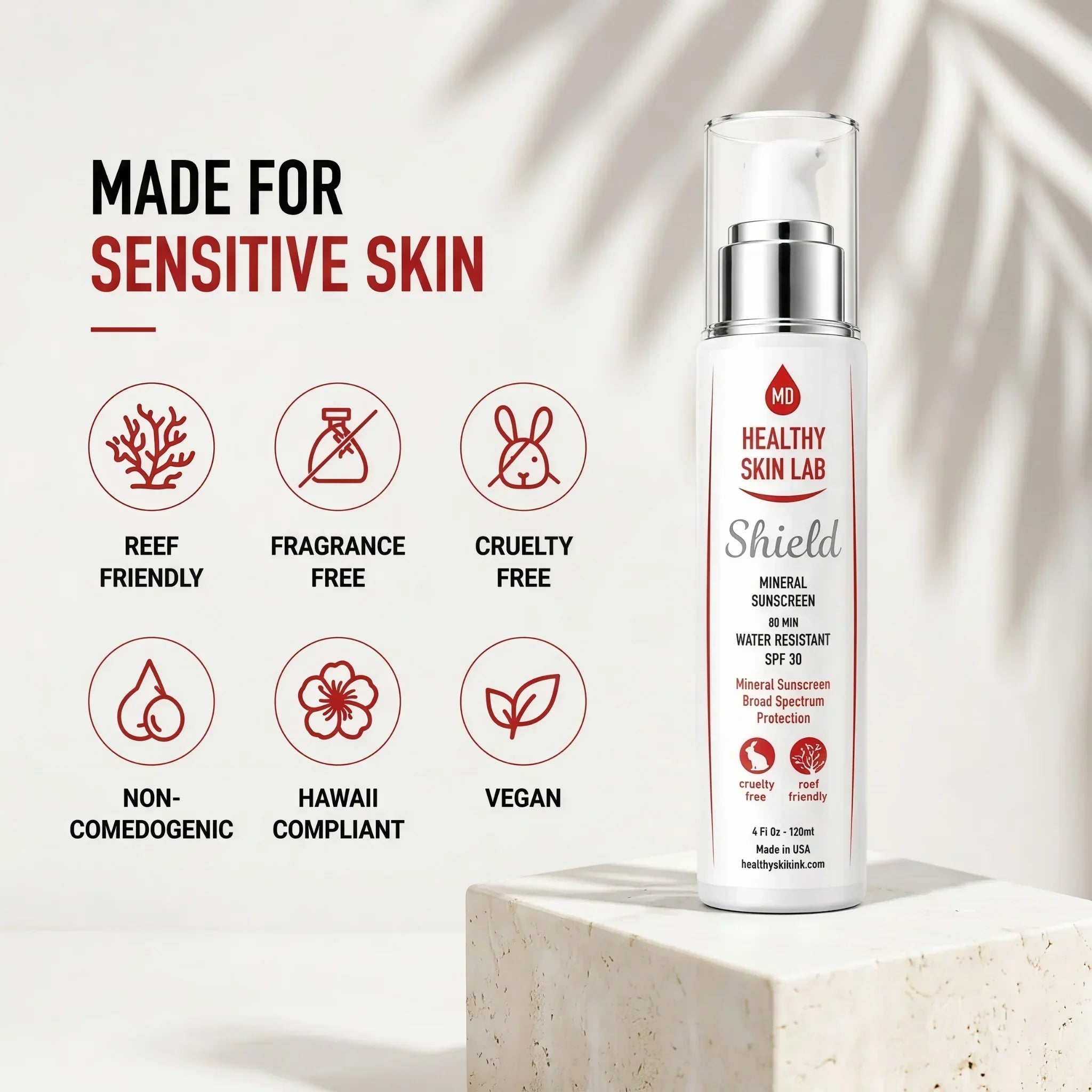Shield Mineral Sunscreen (SPF 30)