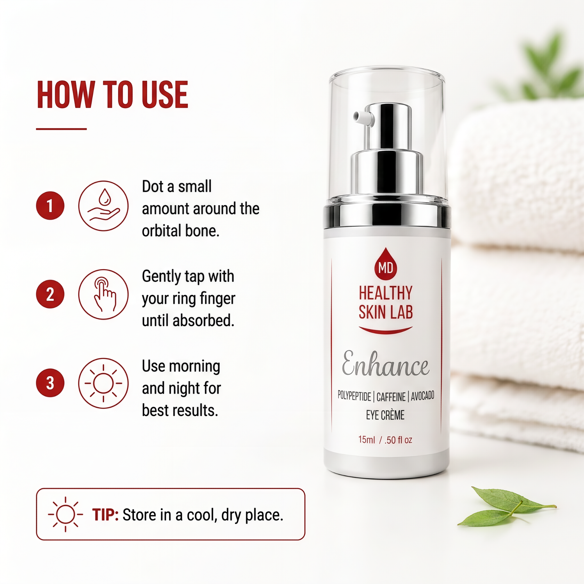 Enhance Peptide Eye Cream