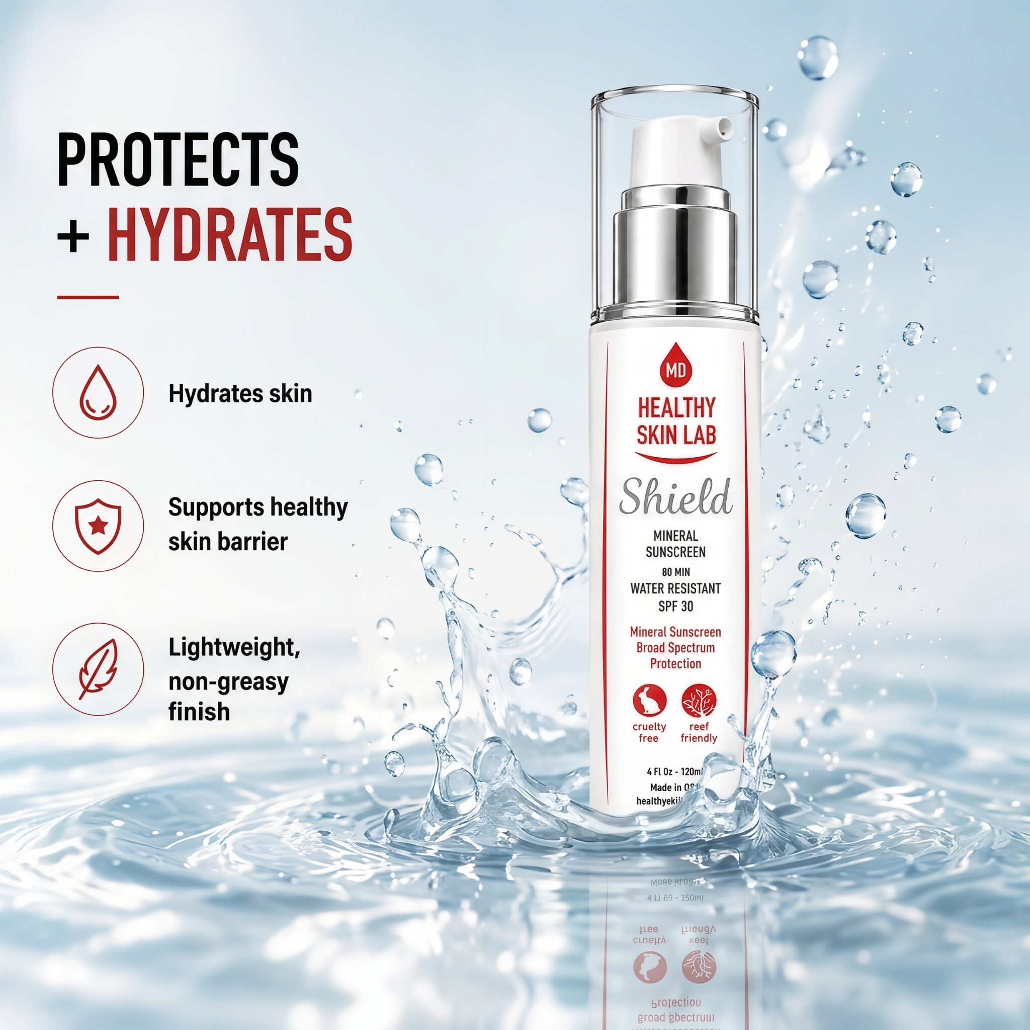 Shield Mineral Sunscreen (SPF 30)