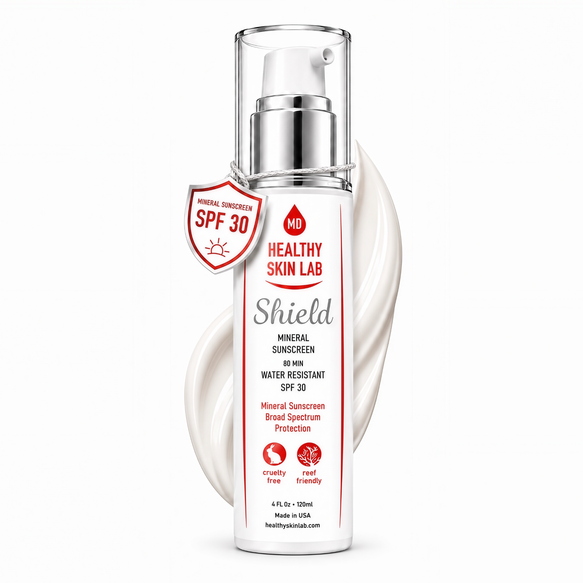 Shield Mineral Sunscreen (SPF 30)