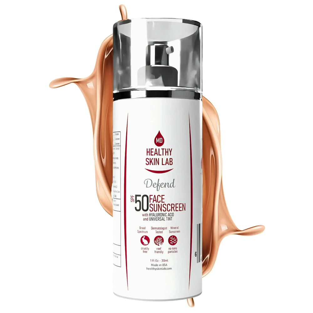 Defend SPF50 Tinted Mineral Face Sunscreen Moisturizer
